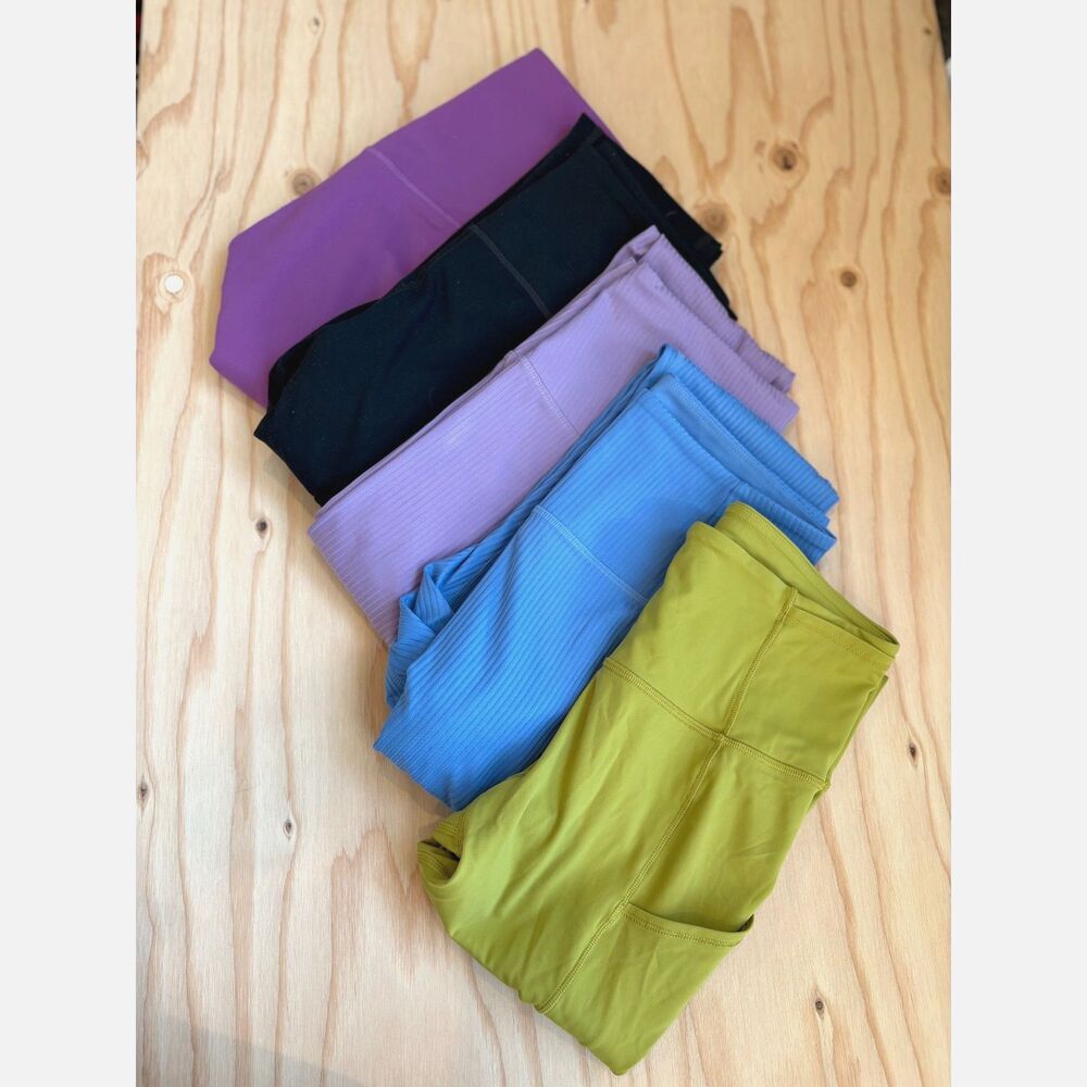 girlfriend collective leggings - S - set of 5
